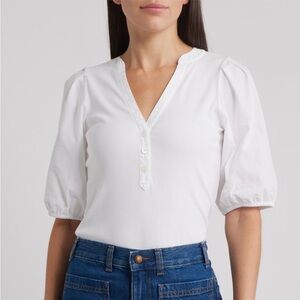 Madewell White Blouse